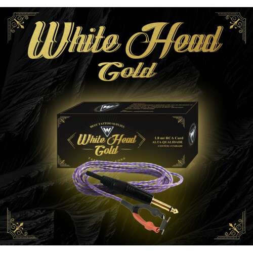 Clip Cord White Head Gold Ref.1428-roxo